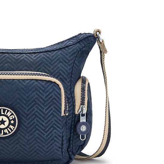 Kipling Gabbie Mini Printed Crossbodytassen Blauw | BE 1124KO